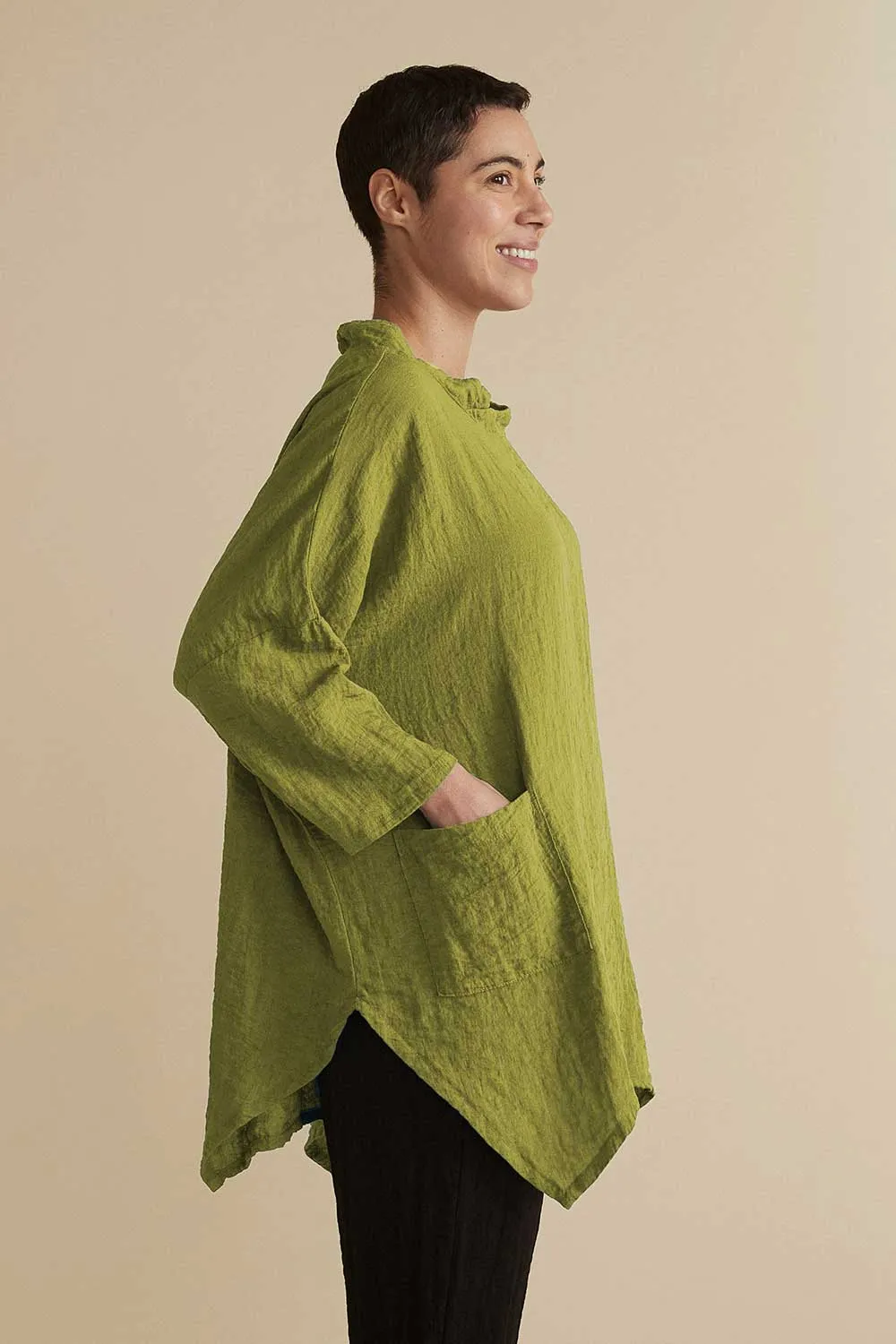 3/4 Sleeve Cowl Tunic