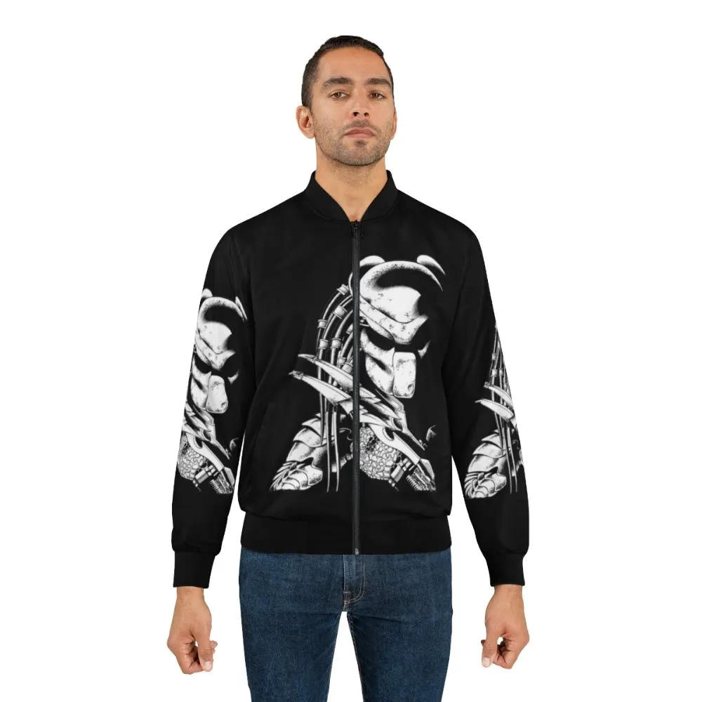 80s Predator Bomber Jacket: Iconic Movie-Inspired Fashion