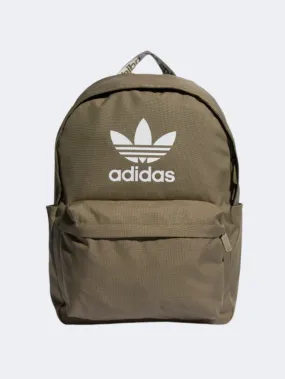 Adidas Adicolor Backpack Unisex Original Bag Olive Strata