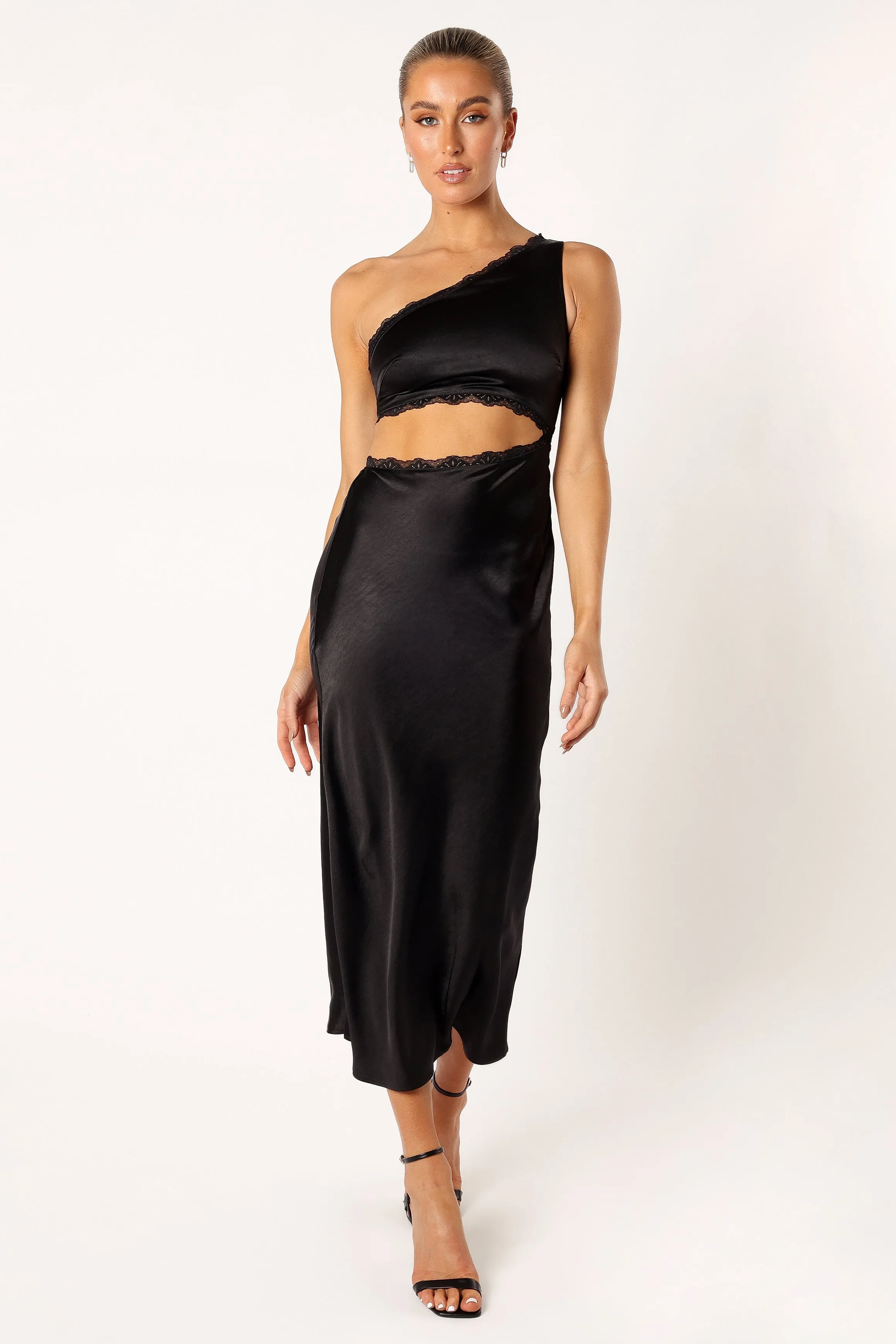 Alta Long Midi Dress - Black