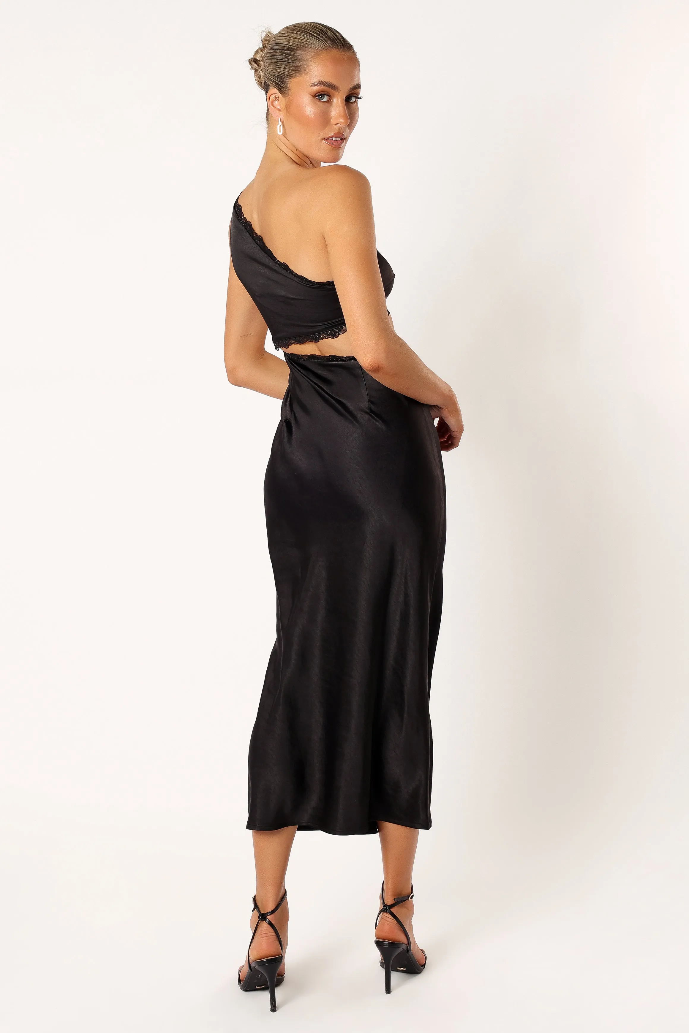 Alta Long Midi Dress - Black