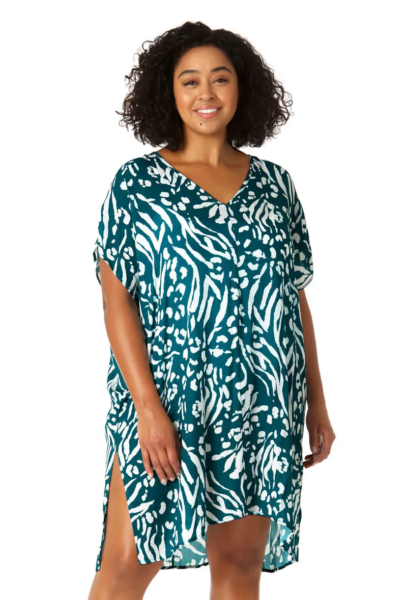 Anne Cole Plus - Women's Easy Tunic Swimsuit Cover Up