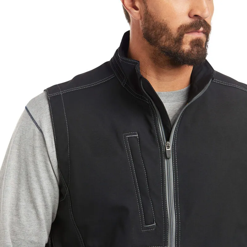 Ariat Men's Rebar Stretch Canvas Softshell Vest