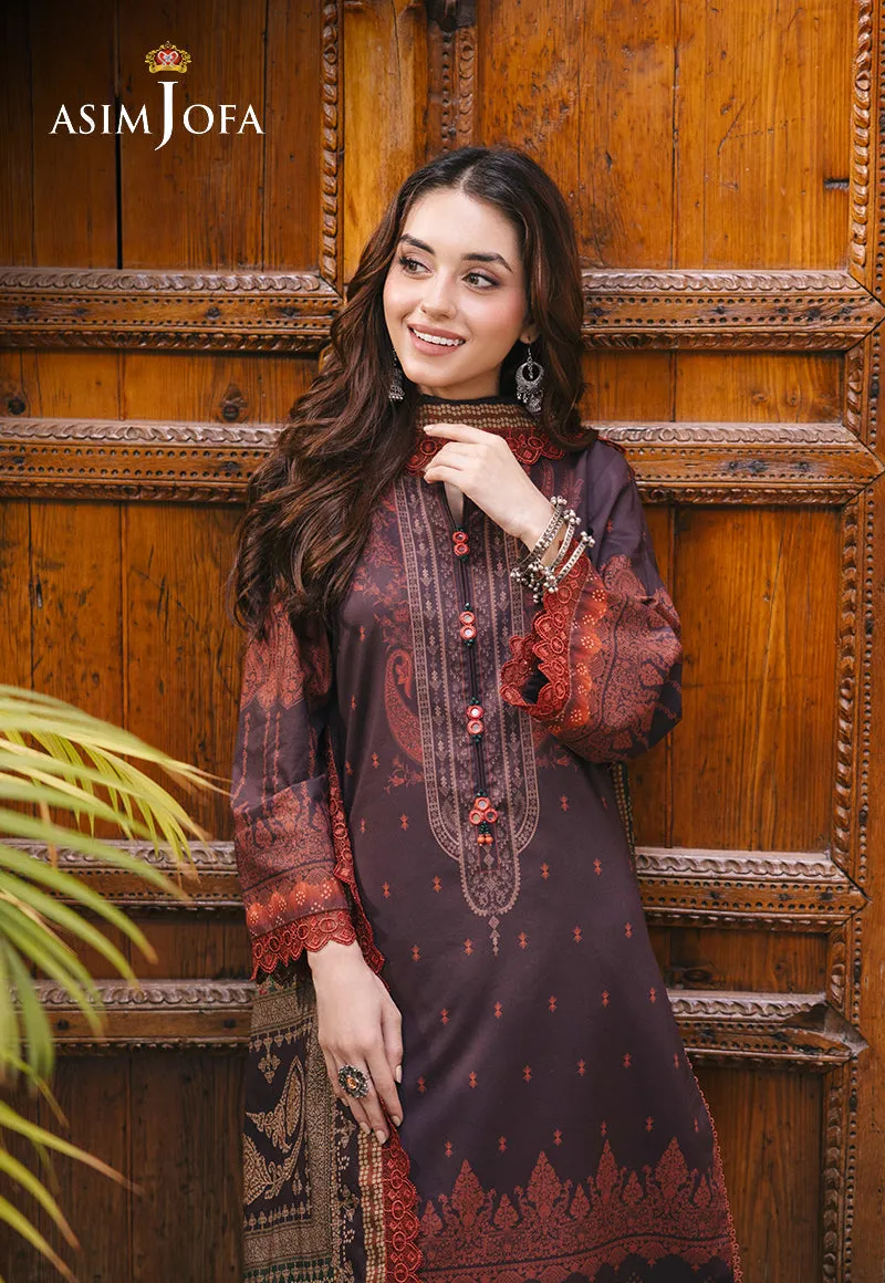 Asim Jofa Lawn Essential Prints – AJGB-06