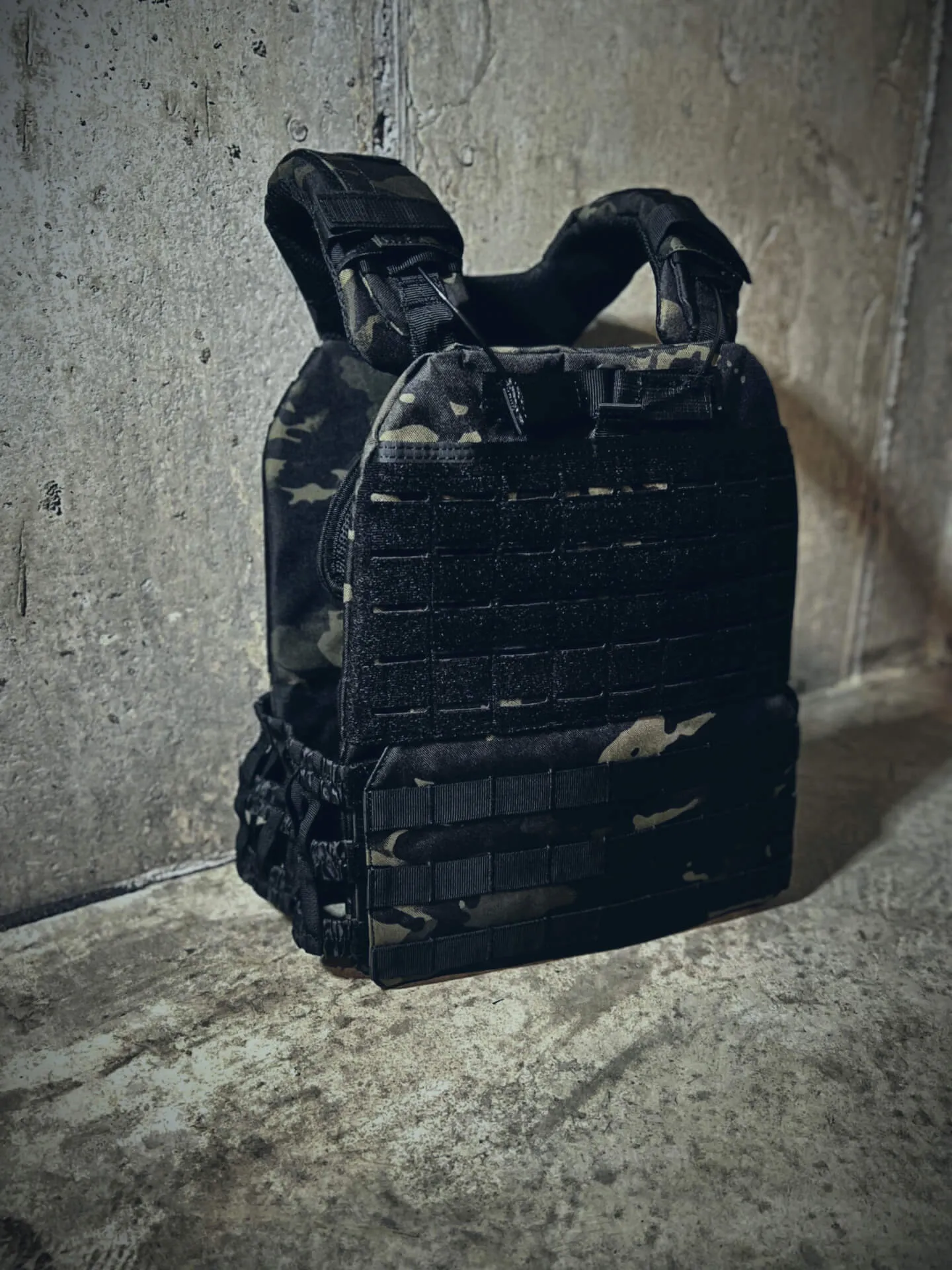 Ataclete Zero Dark Camo Weight Vest/Plate Carrier