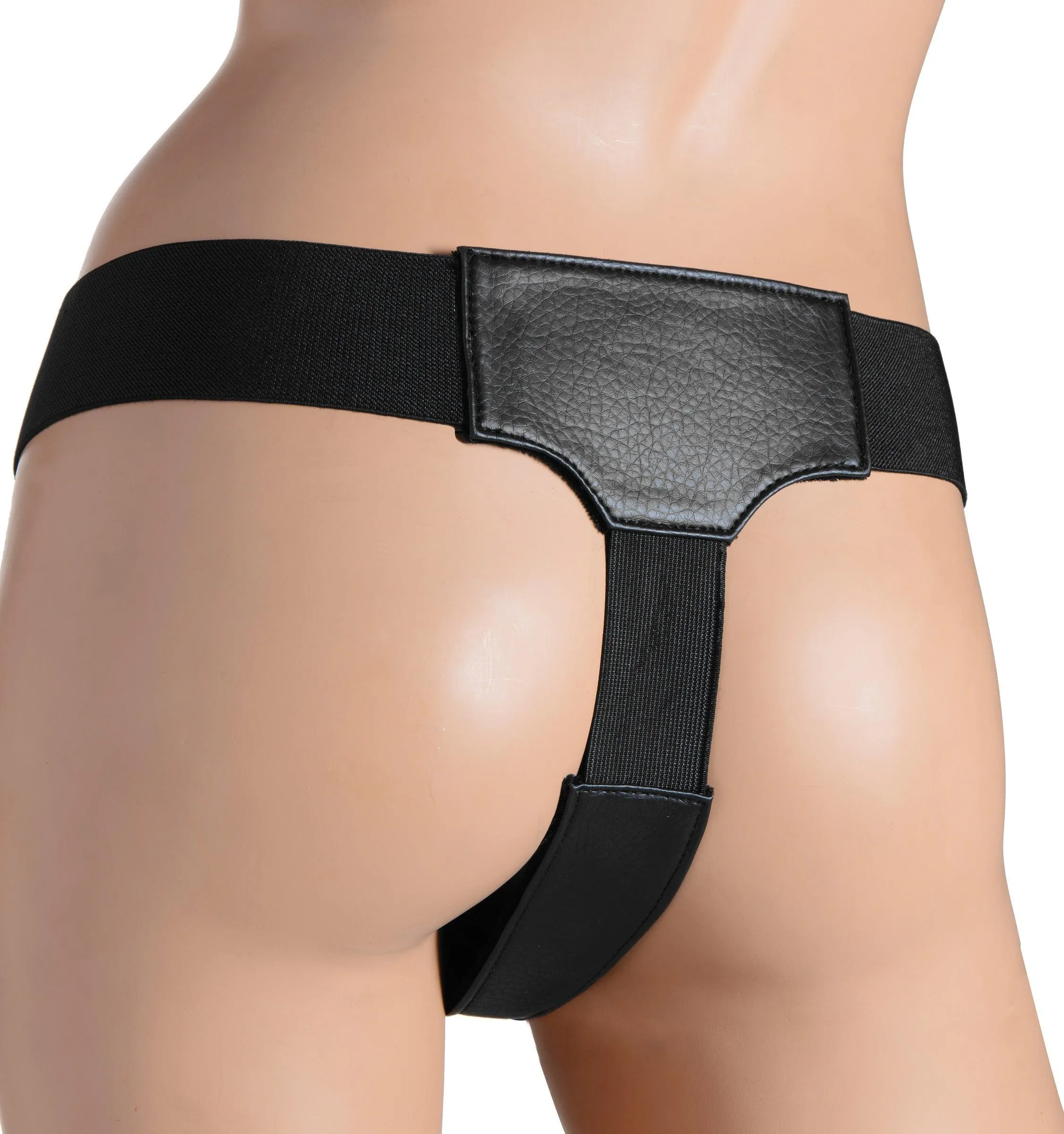 Bailey Velvet Lined Elastic Strap-on Harness