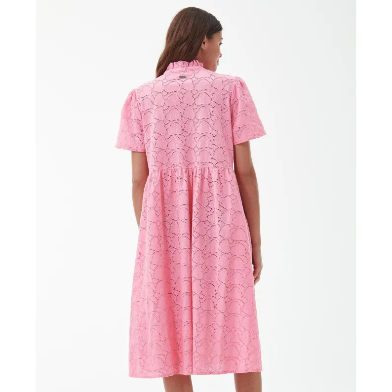 Barbour Palmetto Midi Dress LDR0669PI97 - Hibiscus