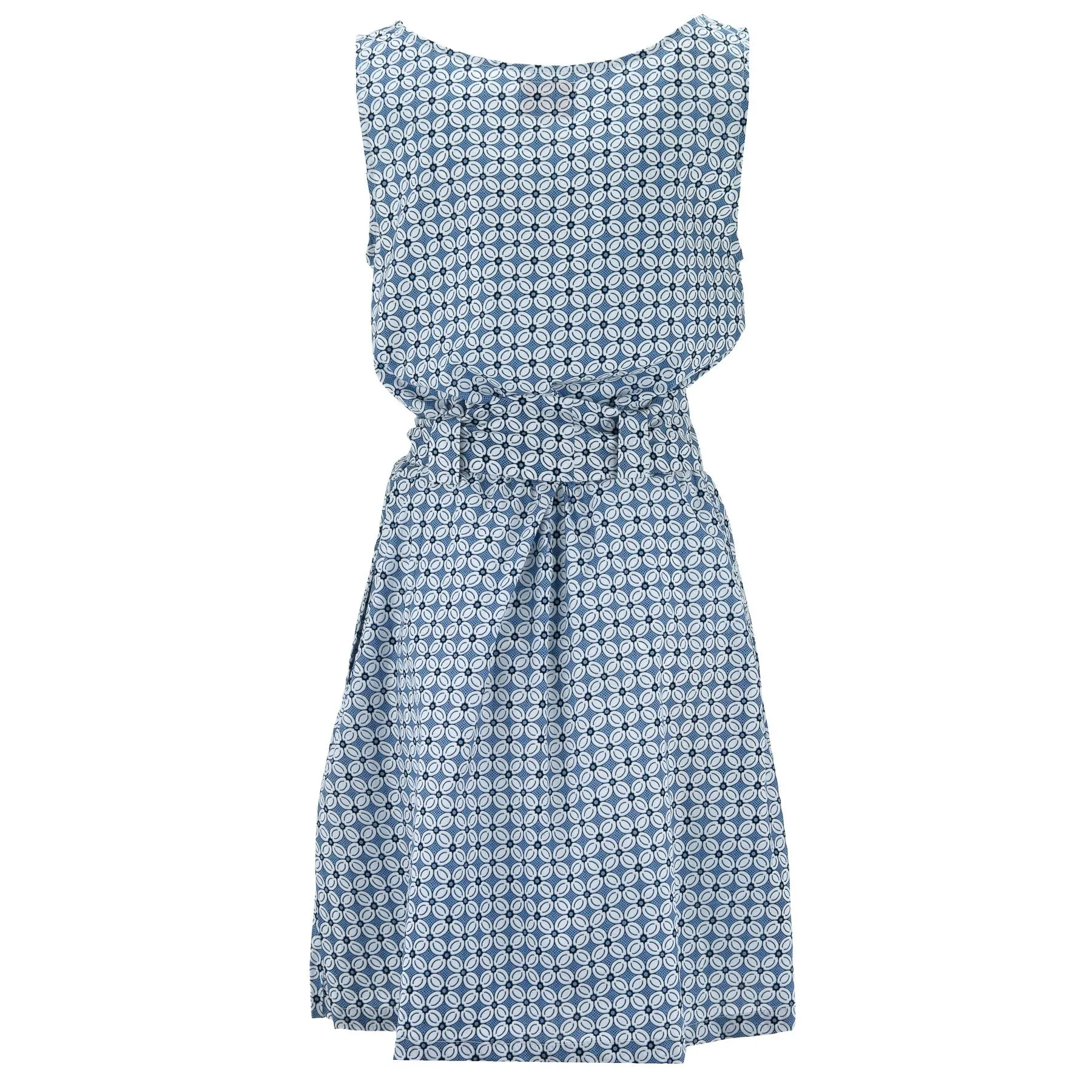 Belted Dress - Perennial Blue