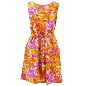 Belted Dress - Yellow Magnolia