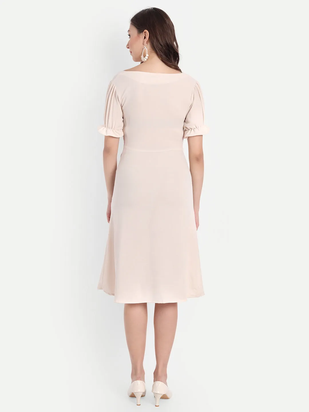 Betty midi Beige dress