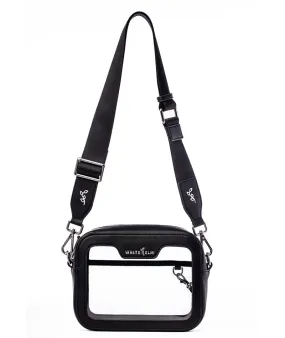 Bexley Clear Crossbody Bag - Black