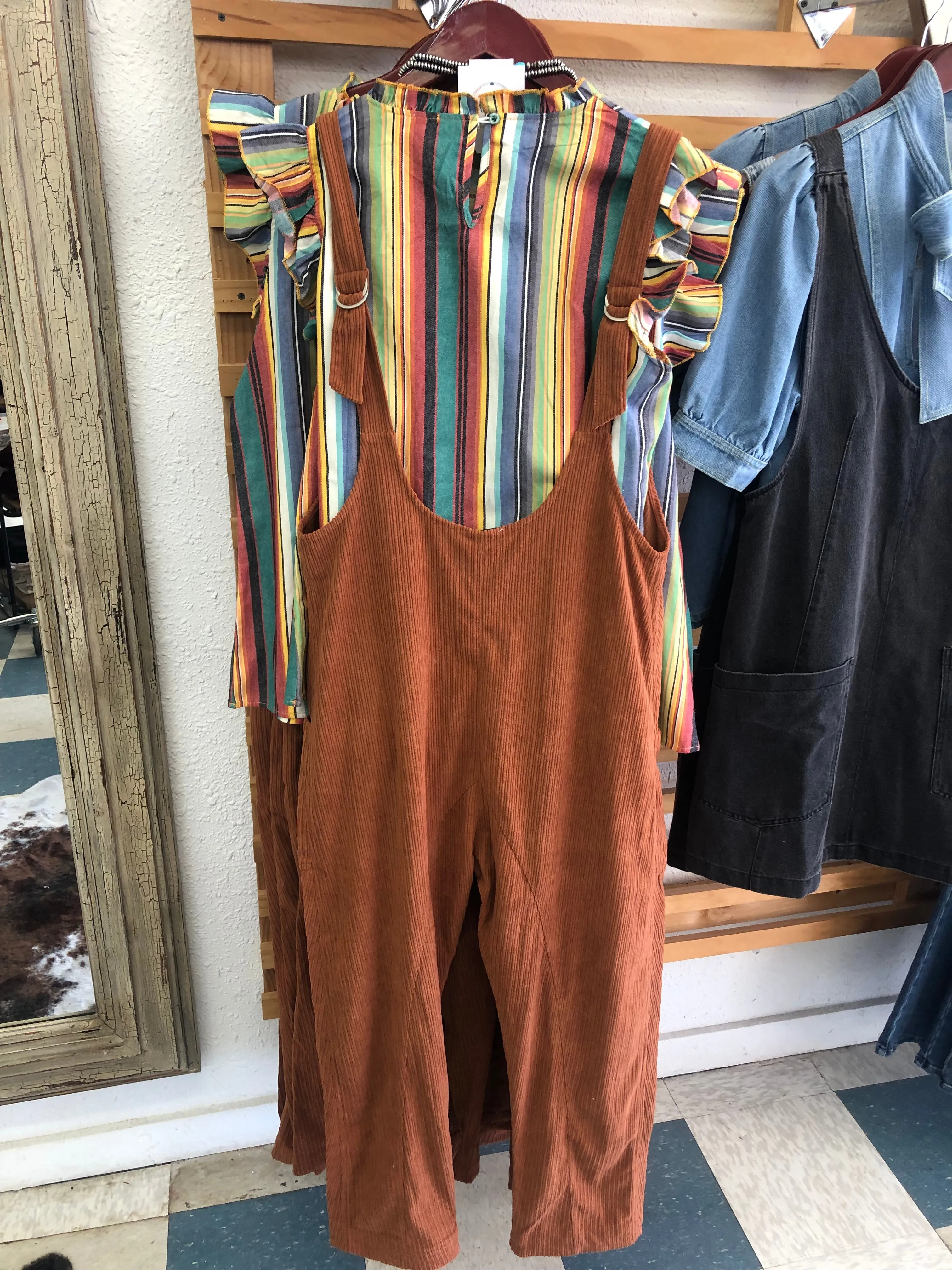 Blacha Corduroy overall jumpsuit