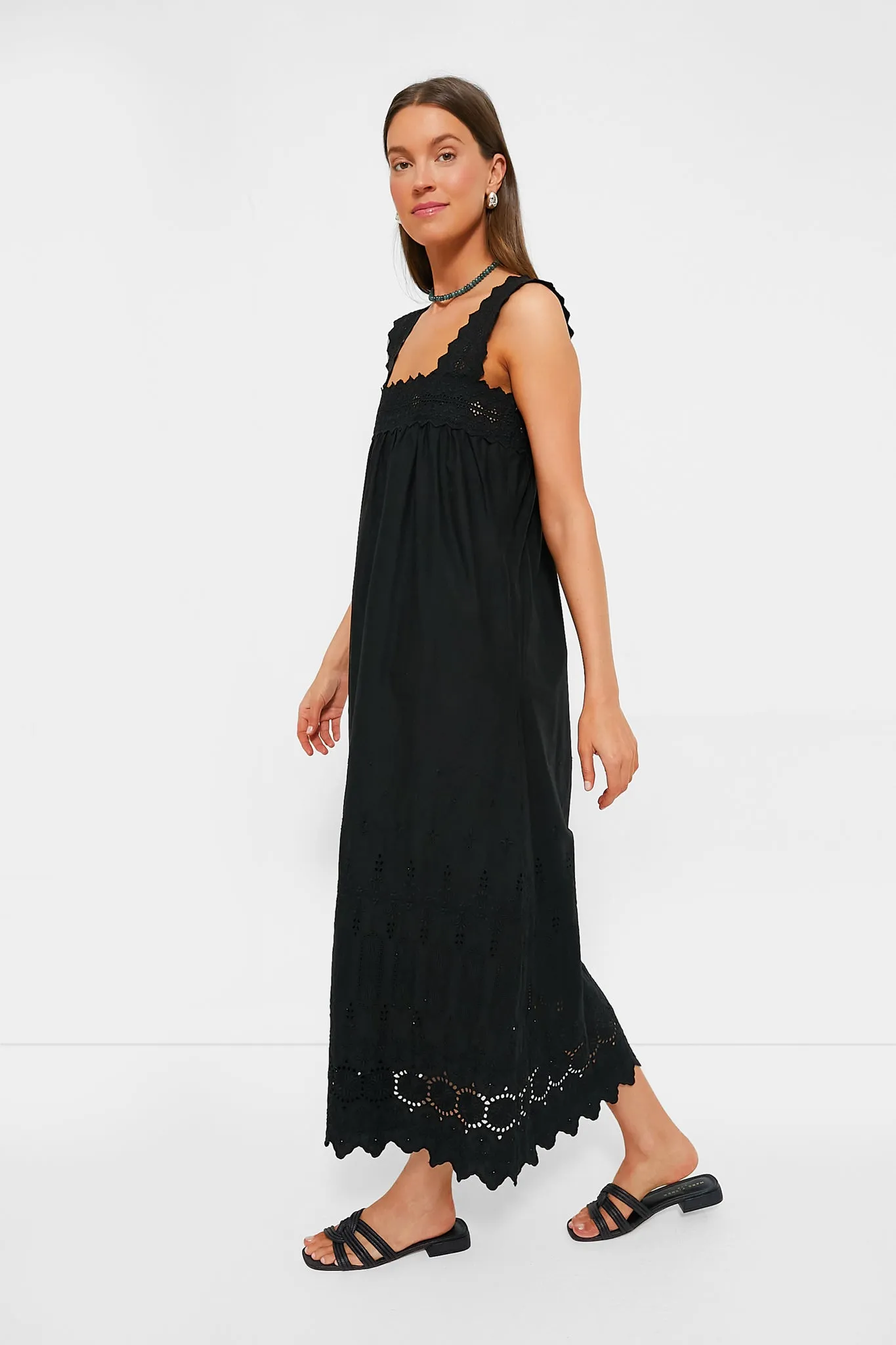 Black Amelia Shift Dress