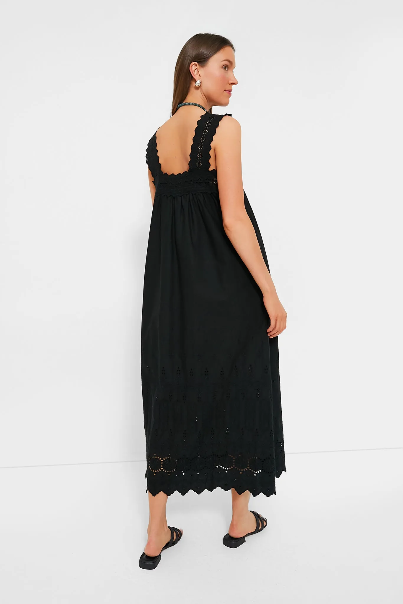 Black Amelia Shift Dress