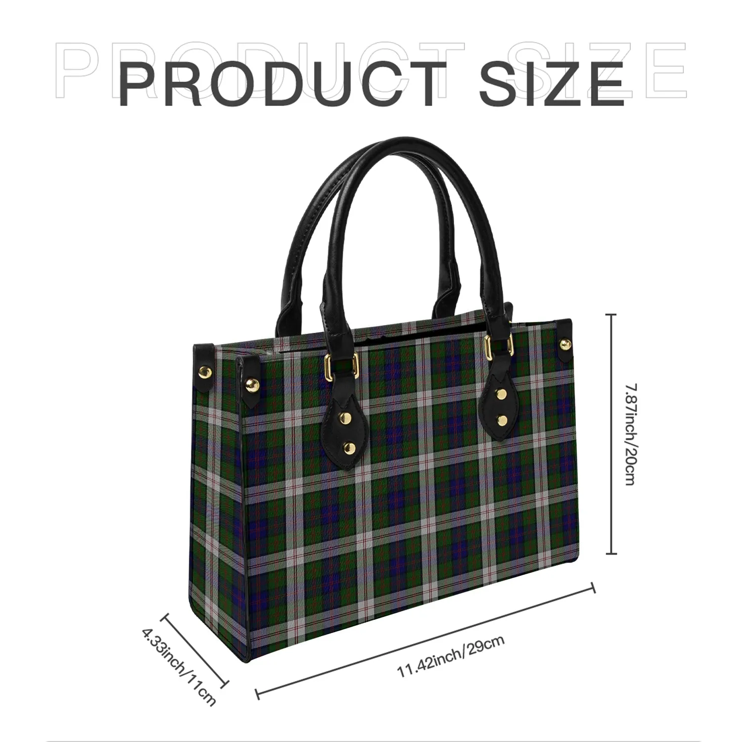 Blair Dress Tartan Leather Bag