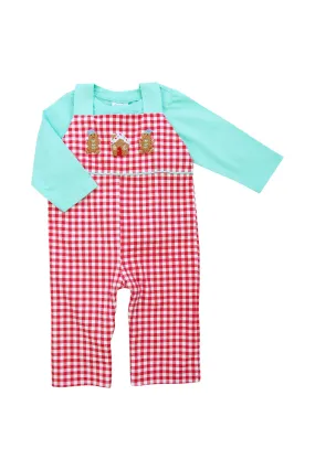 Boys Gingerbread Lane Overall Set