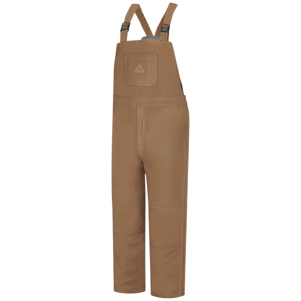 Bulwark - Brown Duck Deluxe Insulated Bib Overall - EXCEL FR ComforTouch