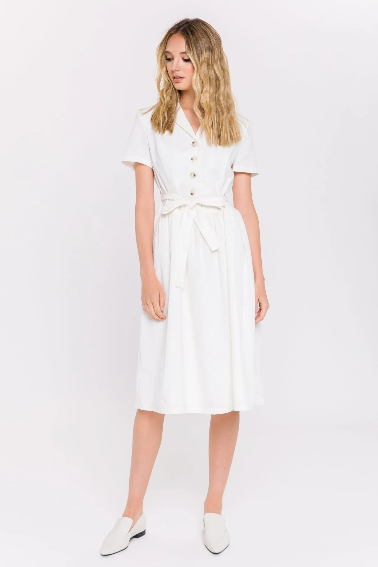 Button Down Day Dress