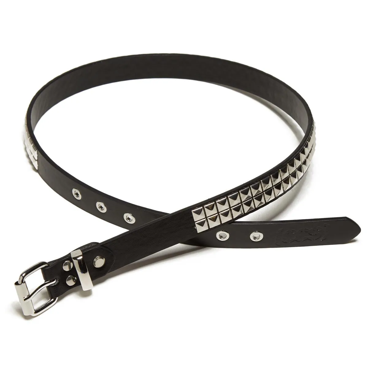 CCS Pyramid Studded Belt - 2 Row - Black