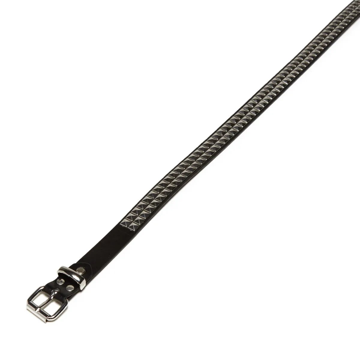 CCS Pyramid Studded Belt - 2 Row - Black