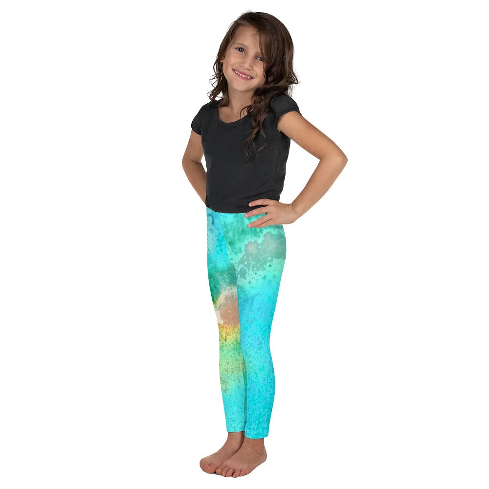 CHILDREN's PANTS LEGGINGS : TROPICAL WATER MOVEMENTS