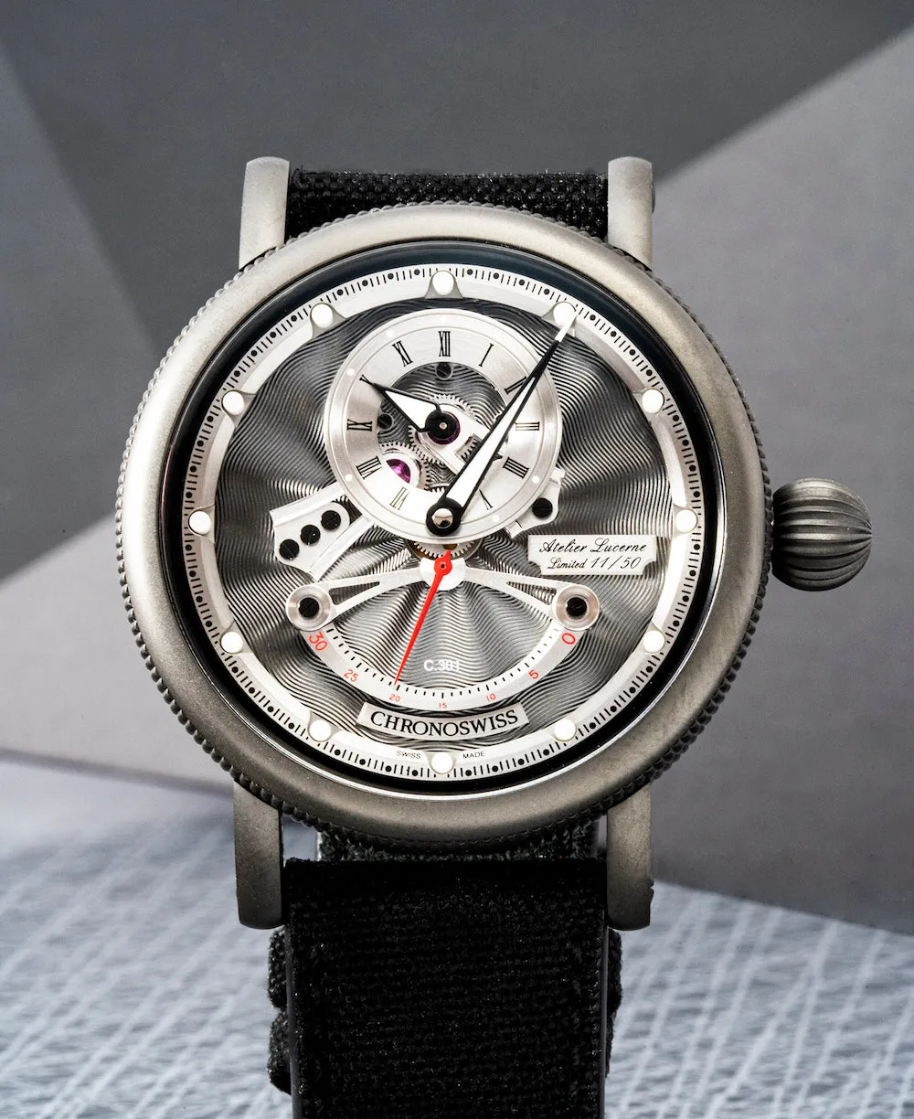 CHRN Watch Open Gear ReSec Mr Grey Limited Edition