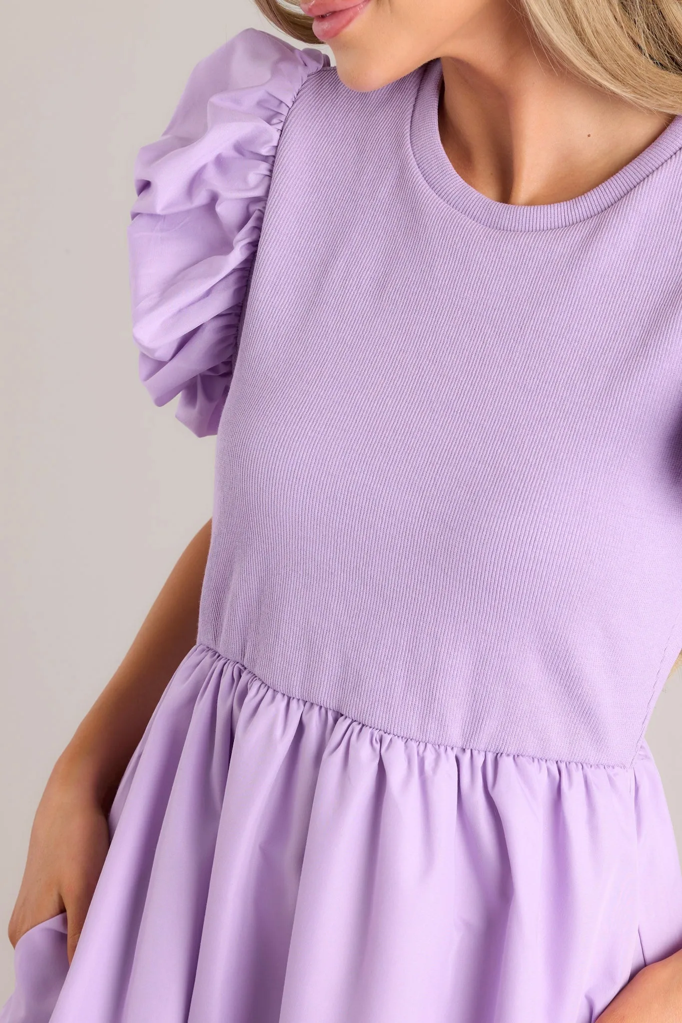 Closet Cornerstone Lavender Midi Dress