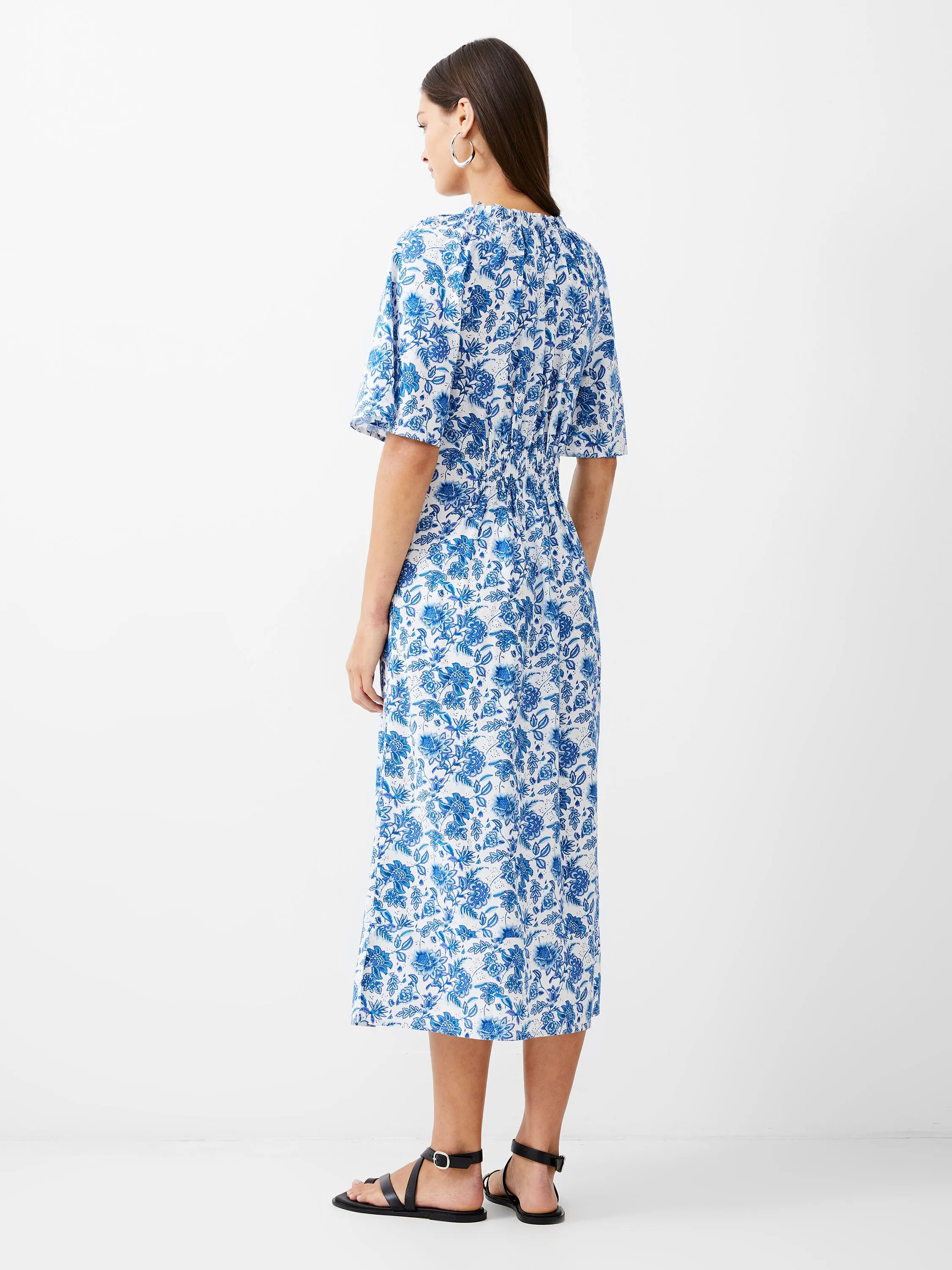 Cosette Smock Waist Midi Dress