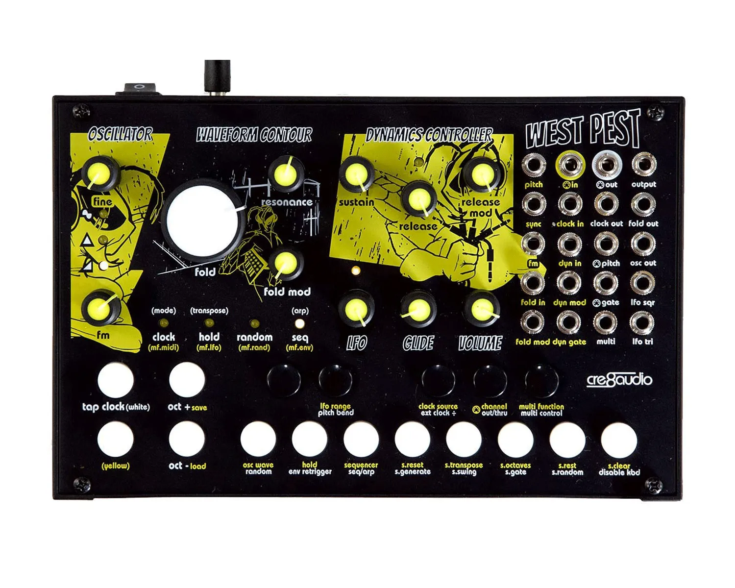 CRE8 AUDIO West Pest Coast Semi-Modular Synthesizer