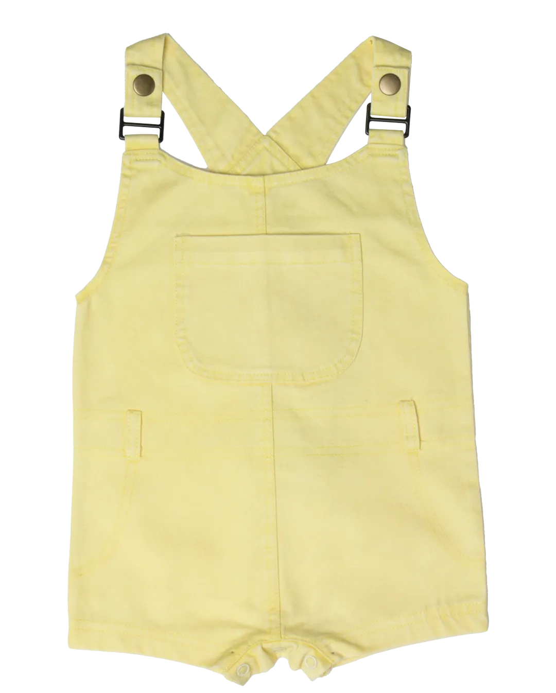 Crew Kids Jean Wash Overall Yellow