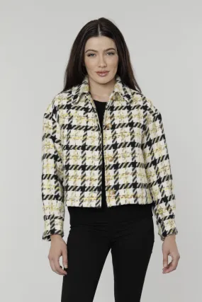 Cropped Tweed Jacket