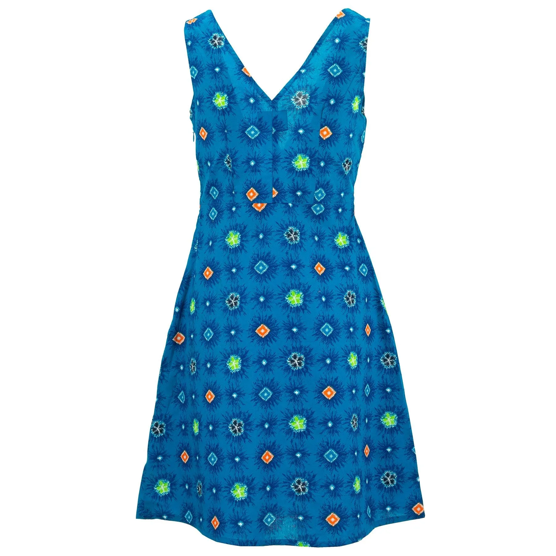 Crossover Dress - Blue Explosion