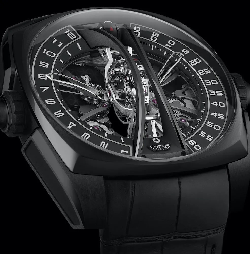 CYR Watch Klepcys Vertical Tourbillon Black Limited Edition