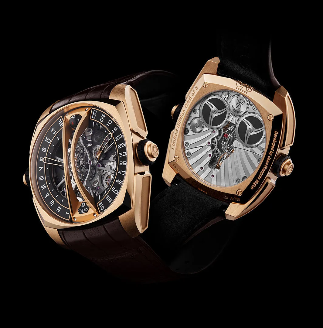 CYR Watch Klepcys Vertical Tourbillon Rose Gold Limited Edition