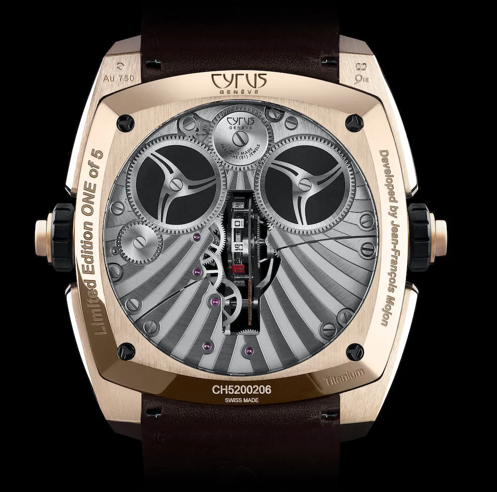 CYR Watch Klepcys Vertical Tourbillon Rose Gold Limited Edition