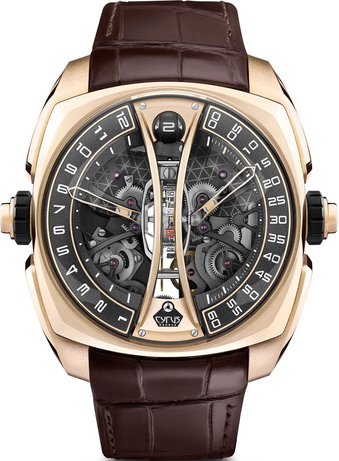 CYR Watch Klepcys Vertical Tourbillon Rose Gold Limited Edition