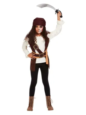 Dark Spirit Pirate Costume, Brown