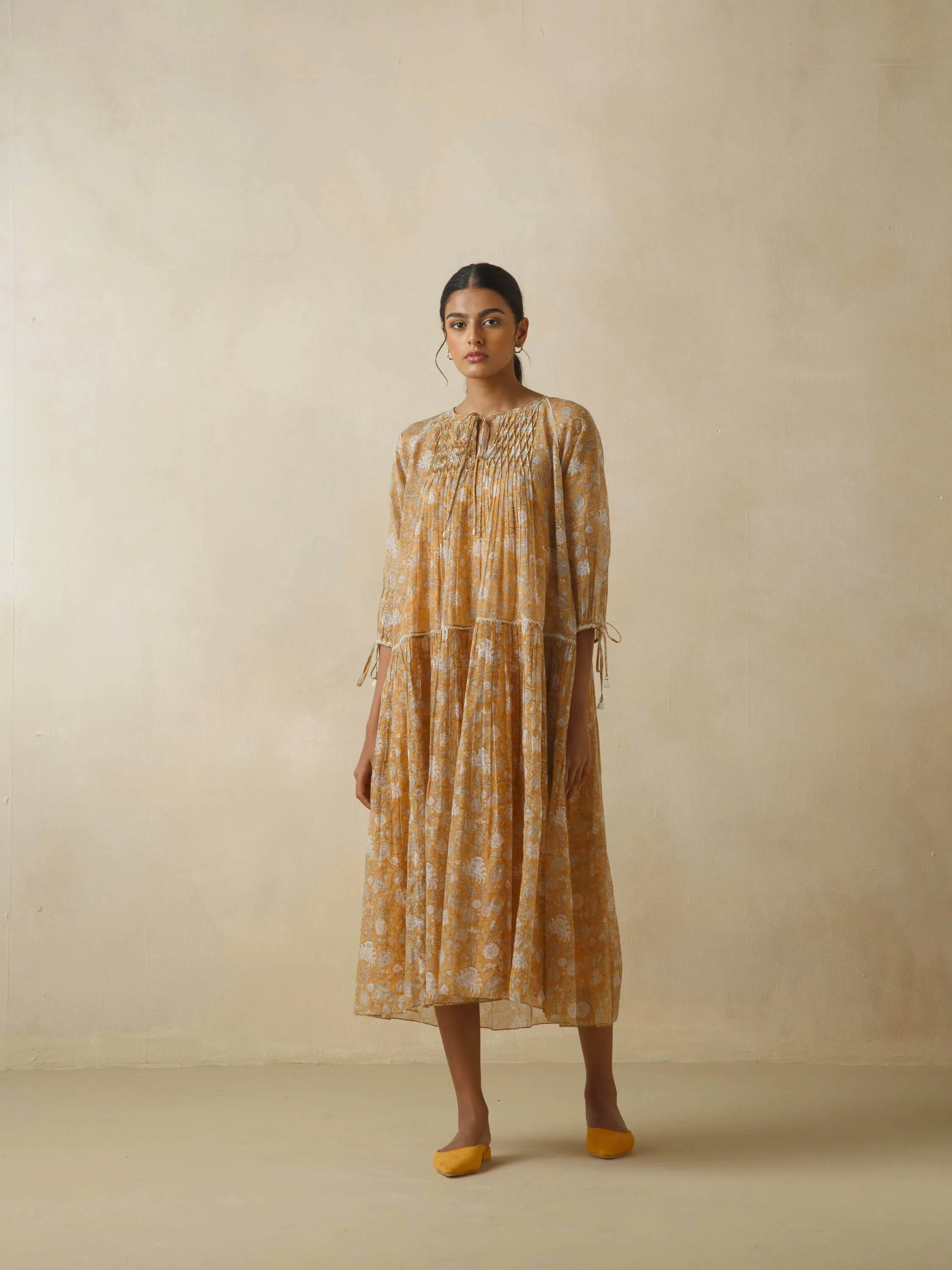 Desert Trail Whirling Midi Dress