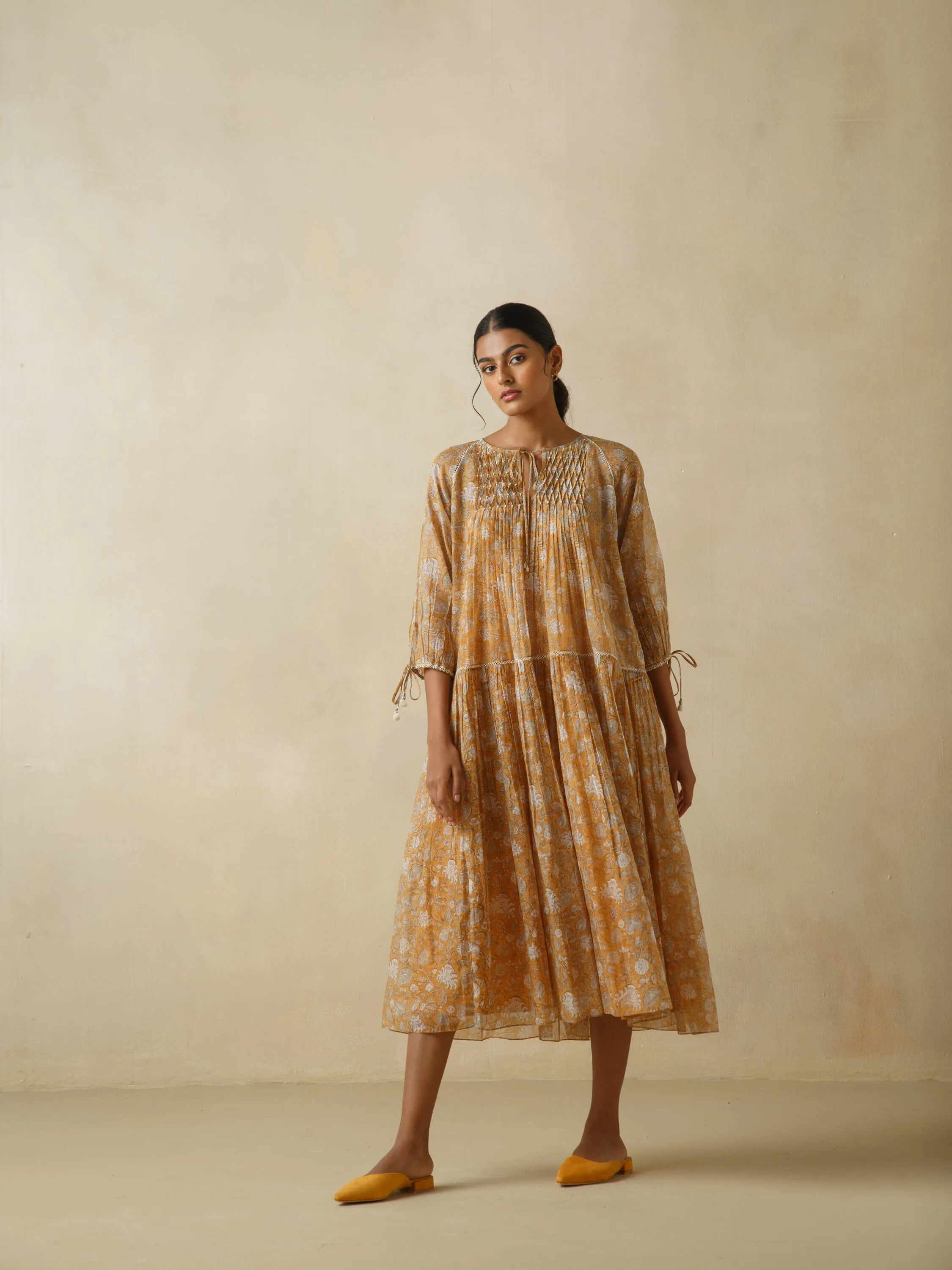 Desert Trail Whirling Midi Dress