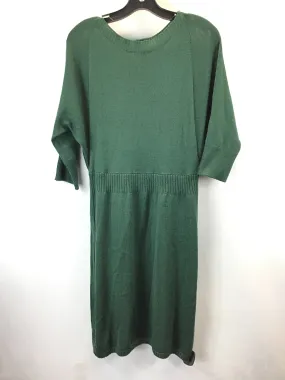 Dress Casual Midi By Limited In Green, Size: L