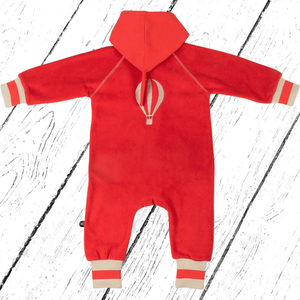 DucKsday Overall Fleece Suit Red White