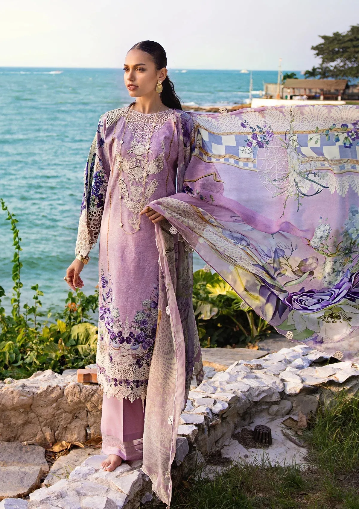 Elaf Embroidered Limited Edition Lawn Collection – ESL-07A CUPID