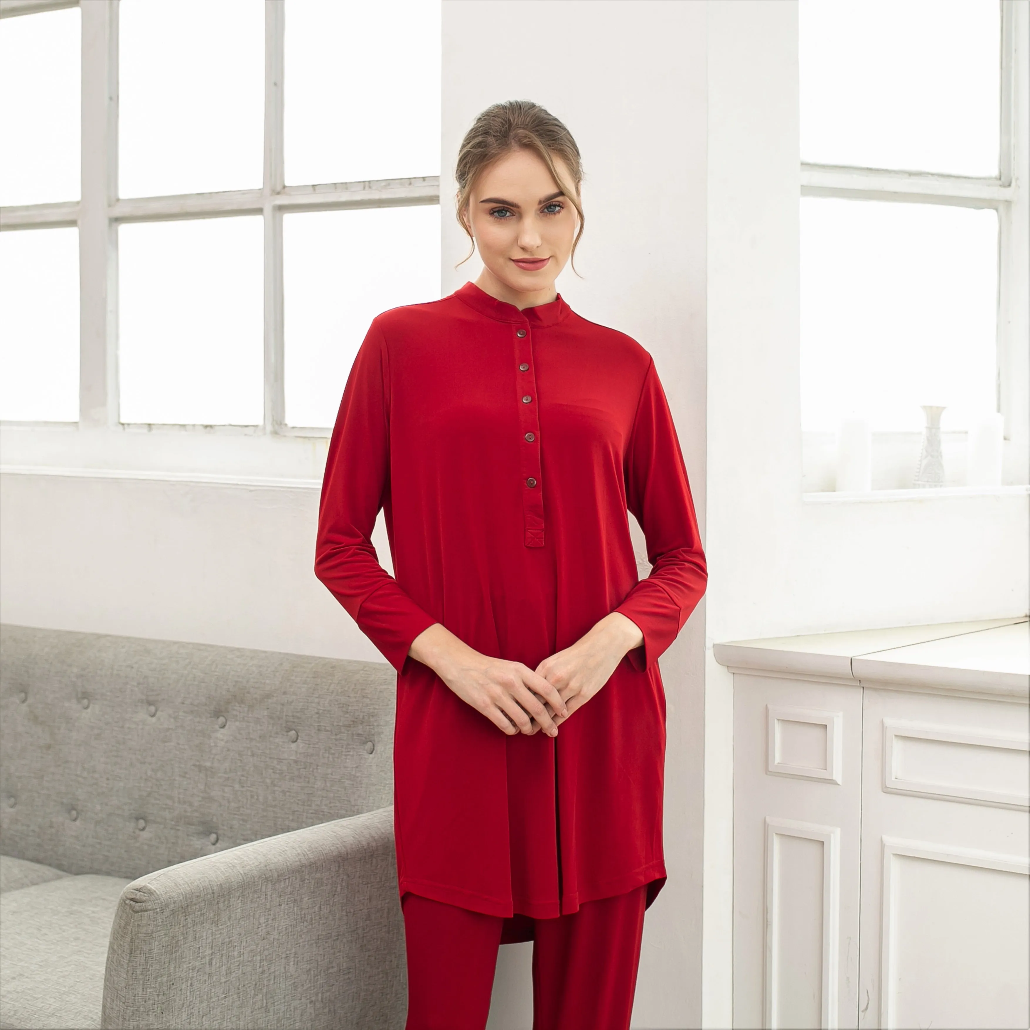 Ellis Tunic - Red