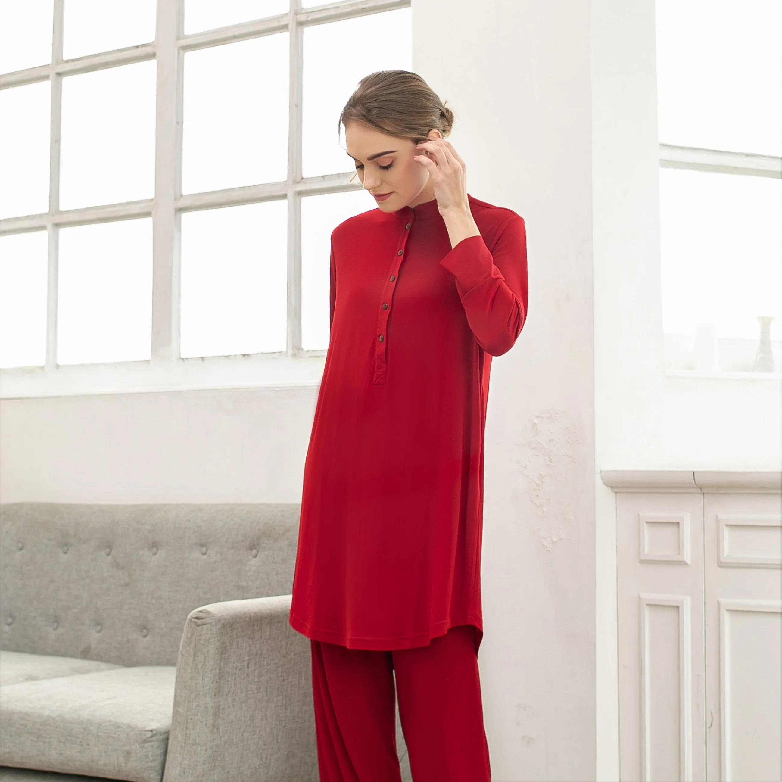 Ellis Tunic - Red