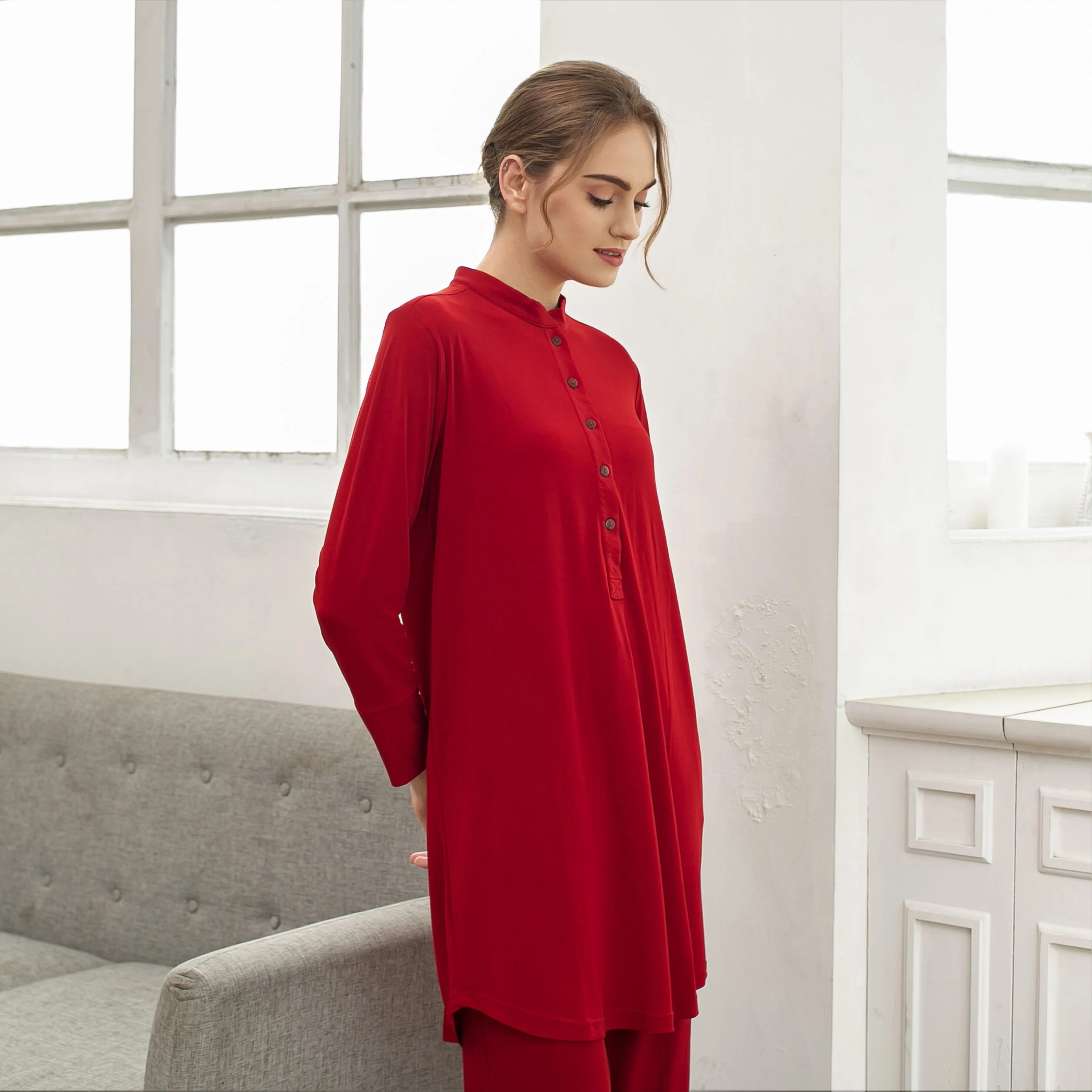 Ellis Tunic - Red