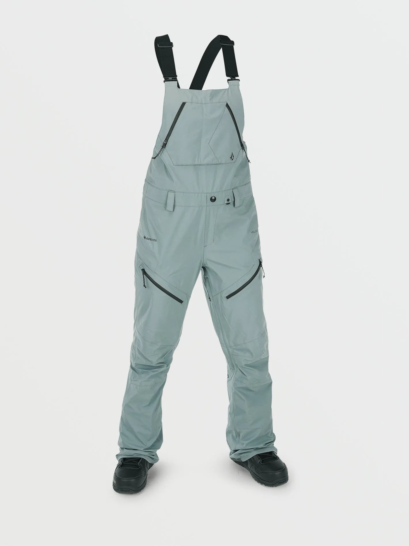 Elm Stretch Gore-Tex Bib Overall - Green Ash