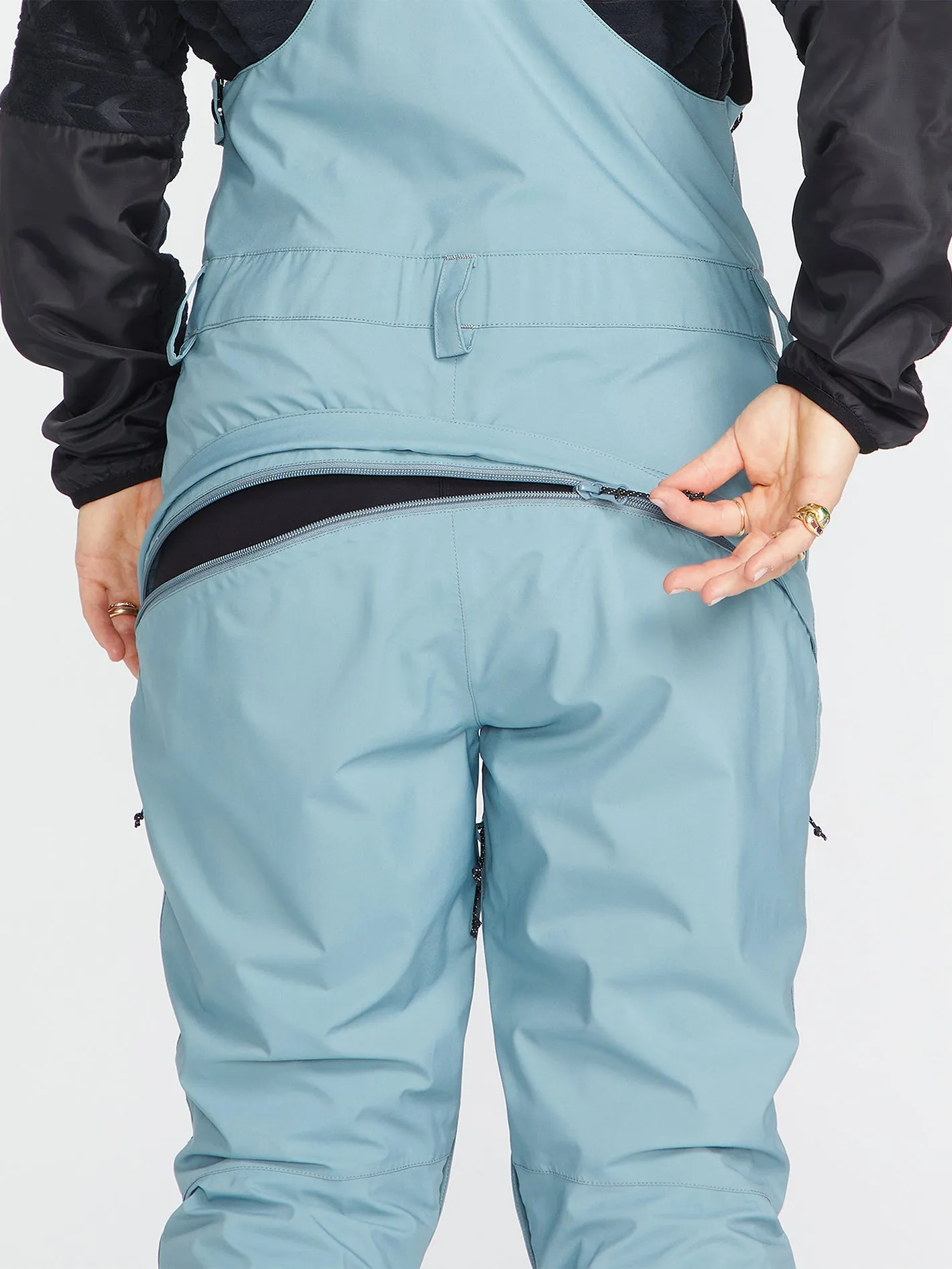 Elm Stretch Gore-Tex Bib Overall - Green Ash