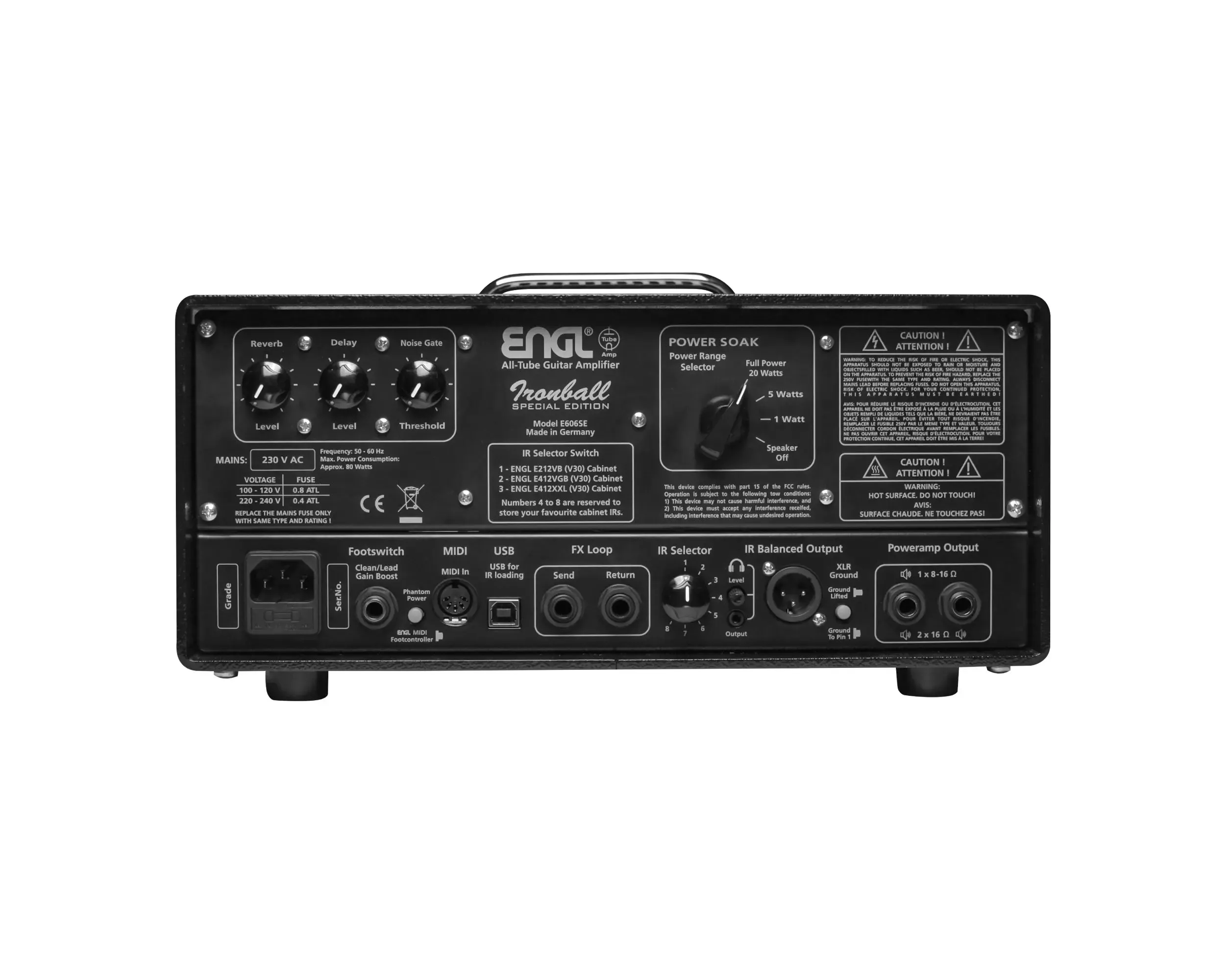 ENGL E606SE Ironball Special Edition 20w Head