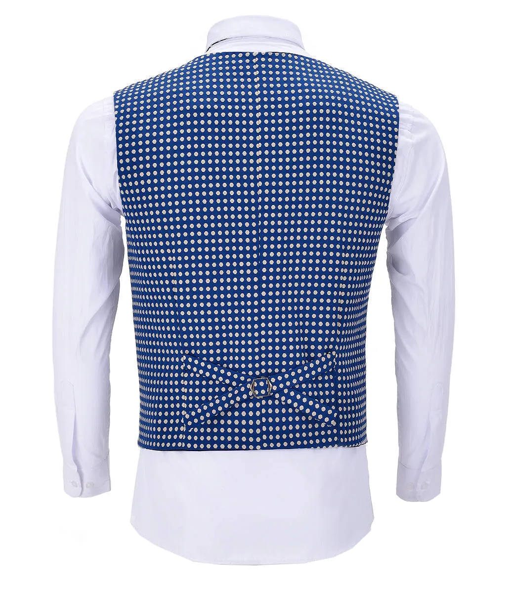 Fashion Slim Fit Suit Vest Point V Neck Waistcoat