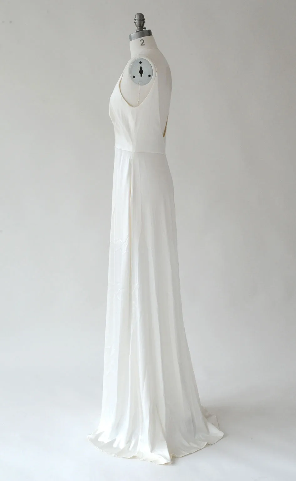 Fitted silk slip dress - Style # TH012